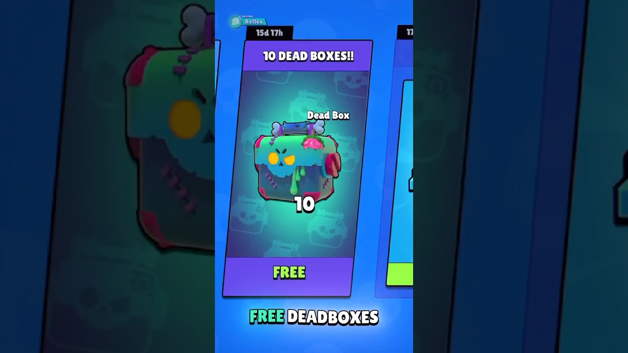 How to get FREE DEAD BOXES #brawlstars #shorts