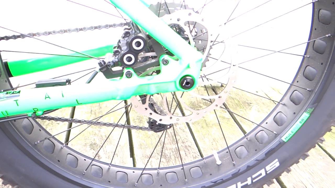 Cube Nutrail Hybrid 500 black'n green Fatbike