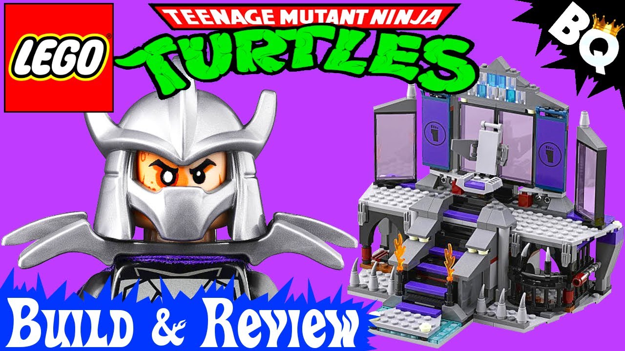 LEGO Ninja Turtles Shredder's Lair Rescue 79122 Review - BrickQueen