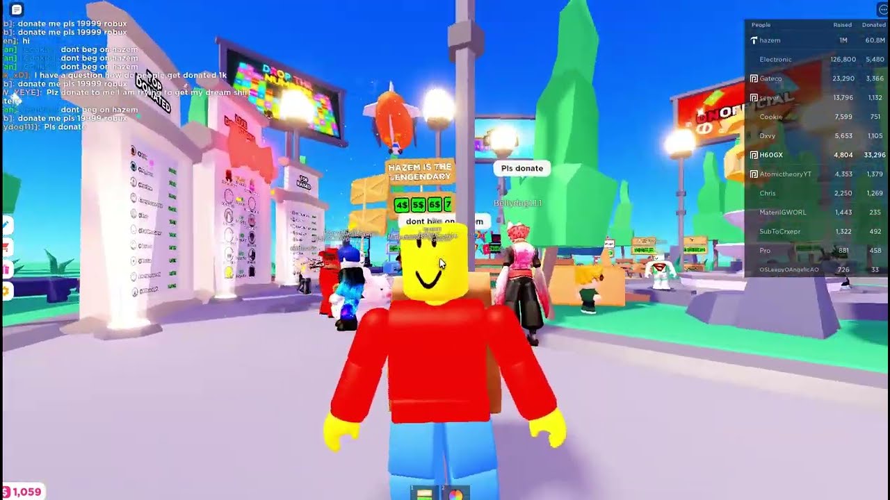 I GOT NUKED BY RAWBLOCKY IN PLS DONATE (full video)
