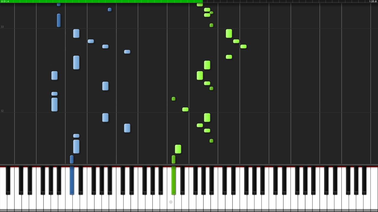 Megalo Strike Back - I Miss You - EarthBound 2012  [Piano Tutorial] (Synthesia)