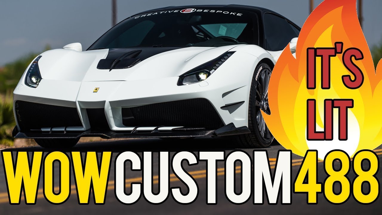 Ferrari 488 GTB Misha Creative Bespoke