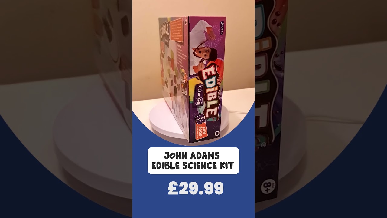Edible Science Kit for Junior Scientists | John Adams Science Set | The Toy Room