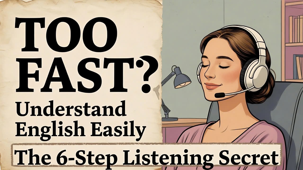 Too Fast? Try This Slow English Listening Practice ,Graded Reader ✅  English Listening Practice 🎧