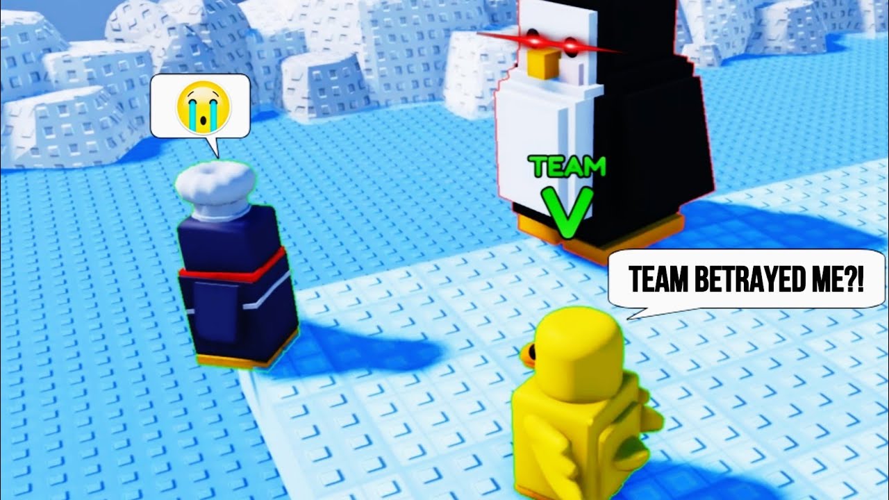 I Clutched 1v2… Got Betrayed by My Team… Then Became the STRONGEST DUCK 🦆 | Roblox Knockout