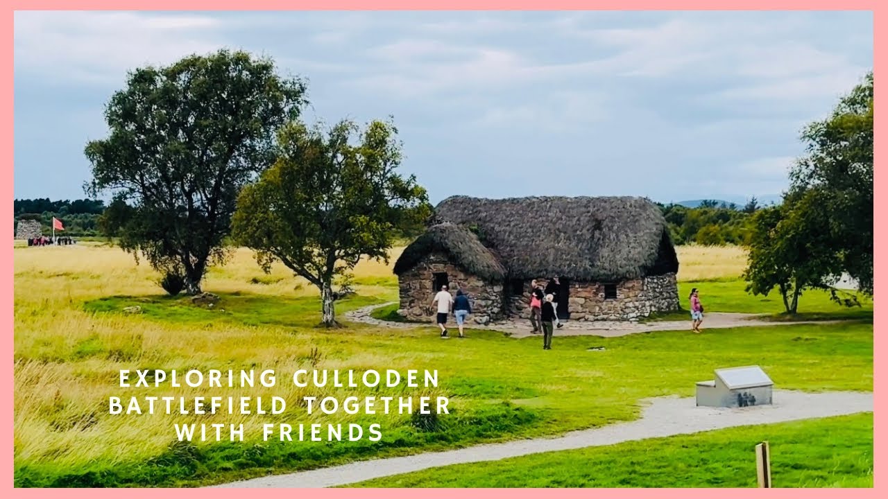 Exploring Culloden Battlefield Together with Friends