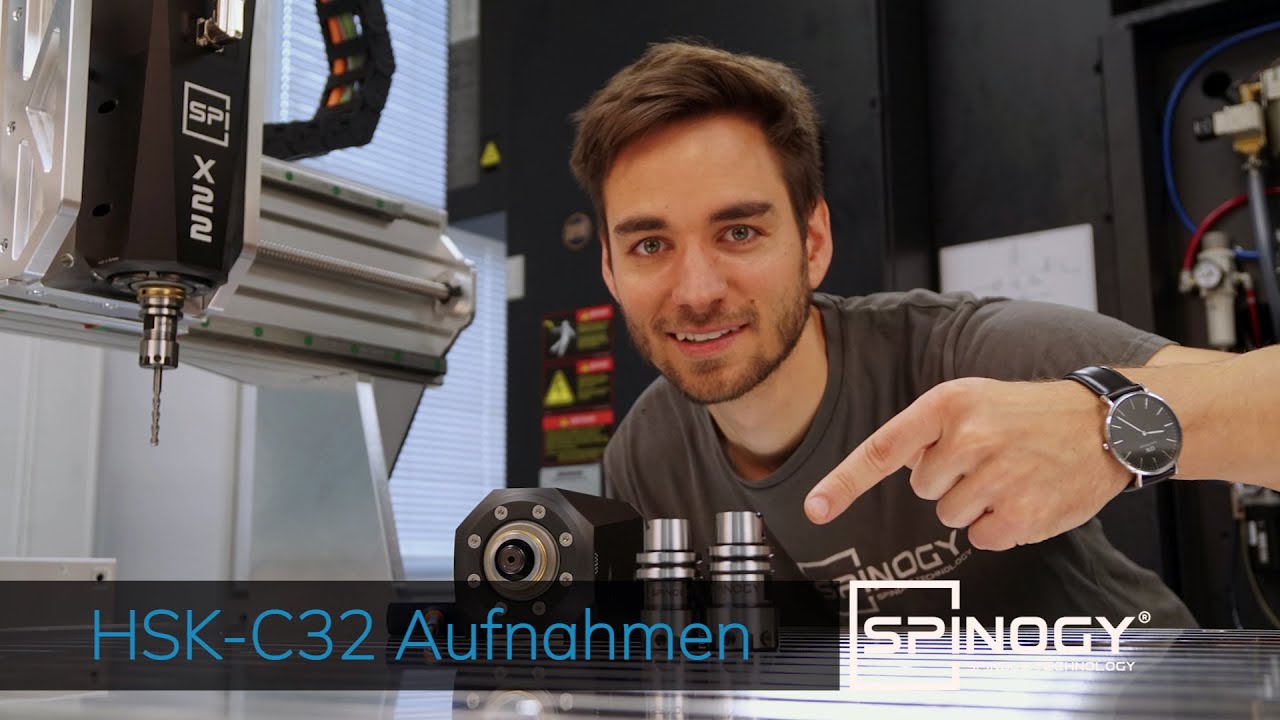 Vorteile der SPINOGY X22-QTC Werkzeugaufnahmen (HSK-C32)