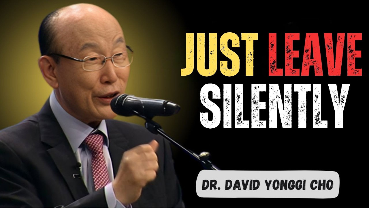 70 Life Lessons That Will Fix 93% Of Your Problems | Dr. David Yonggi Cho Style Sermon | Christian