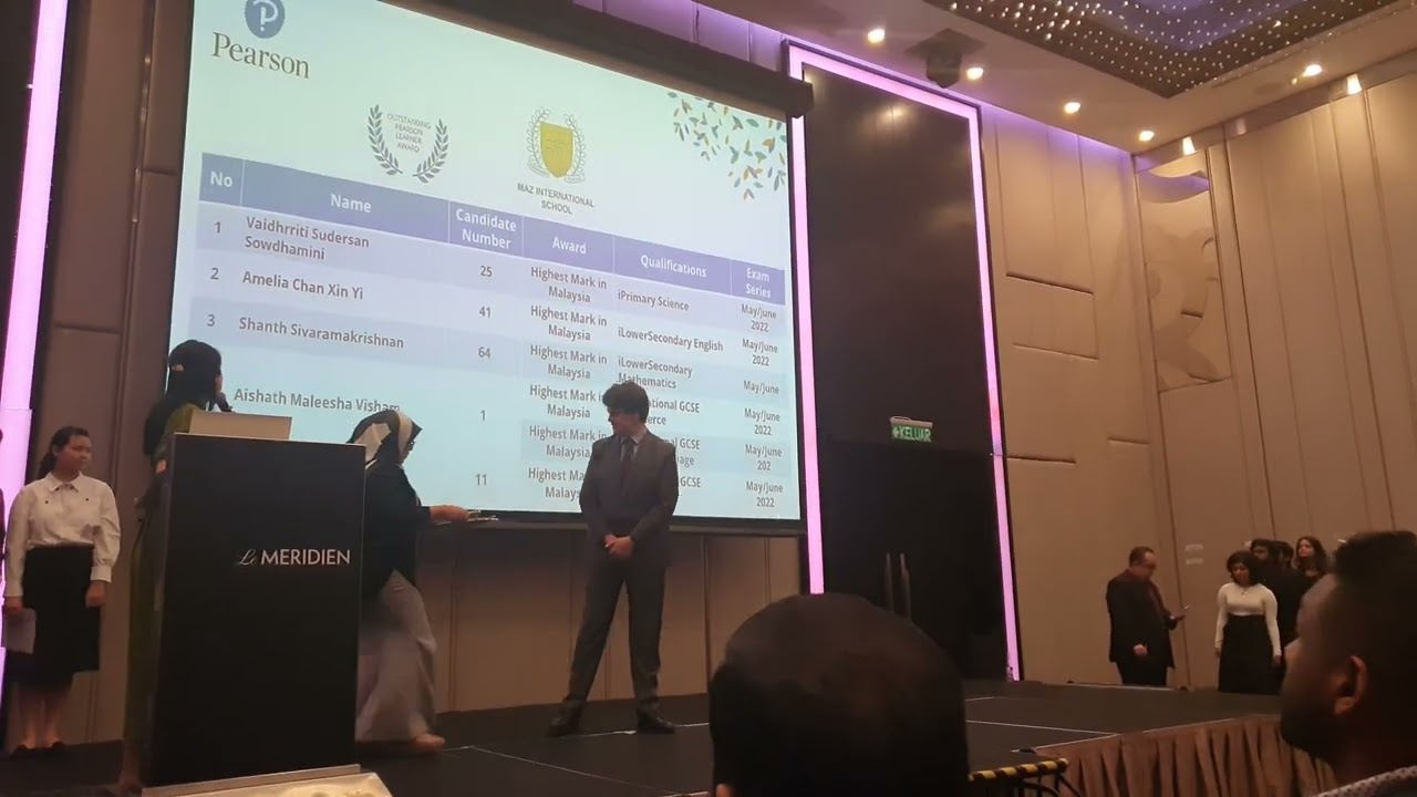 Pearson Edexcel High Achievers Award Ceremony- 2023