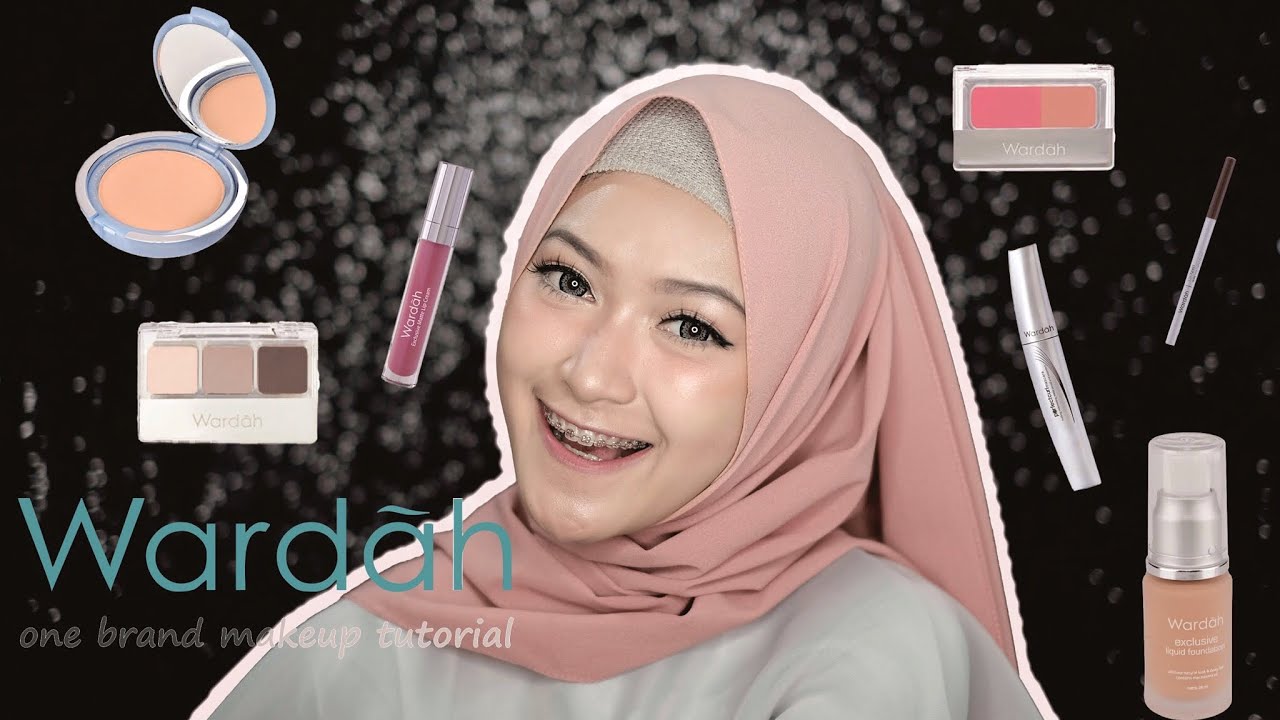 WARDAH ONE BRAND MAKEUP TUTORIAL | saritiw