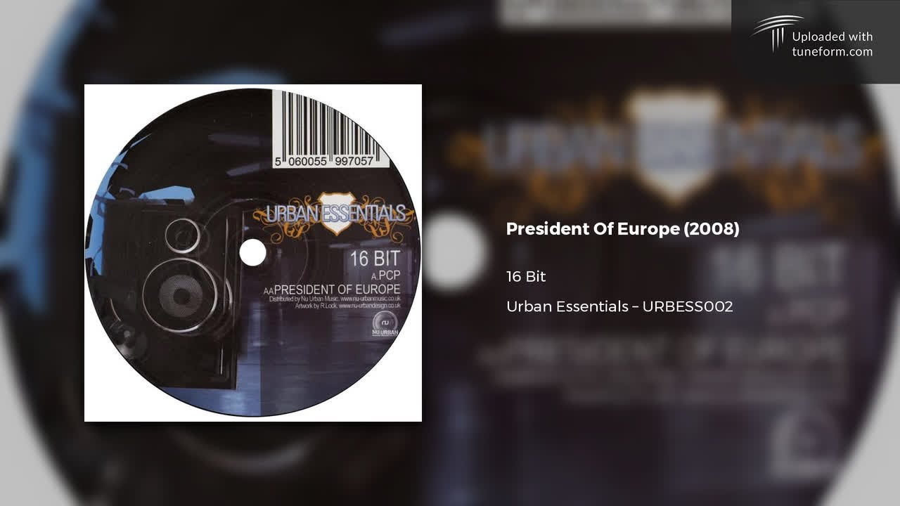 16 Bit - President Of Europe (Urban Essentials | URBESS002) [Deep Dubstep]