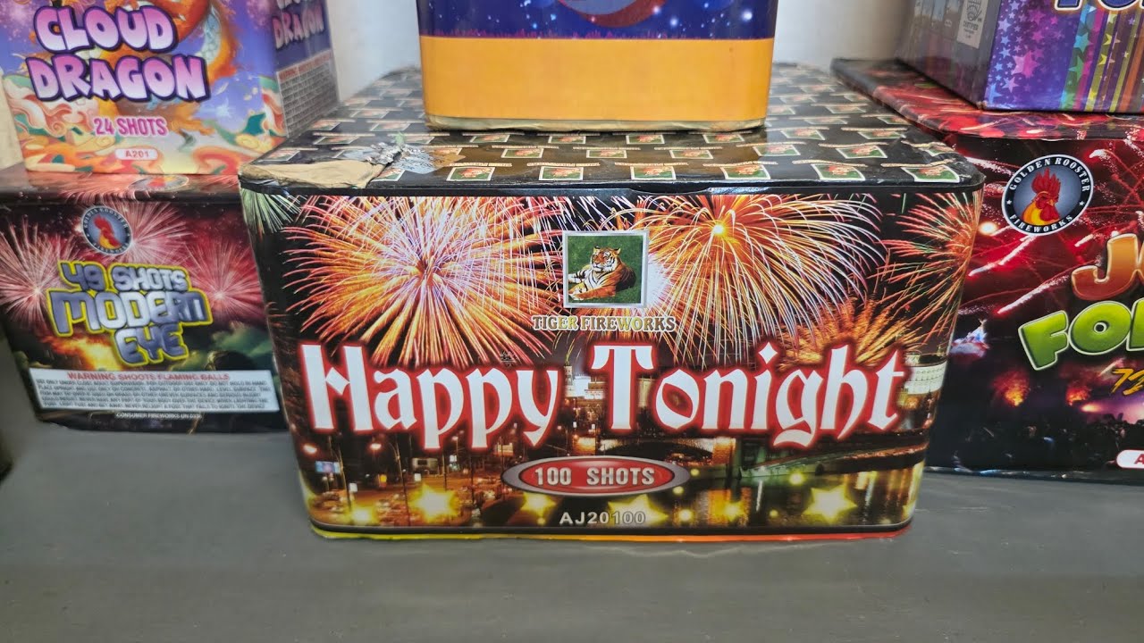 Счастливого вечера! 100 выстрелов от Tiger Fireworks — Манила, Филиппины