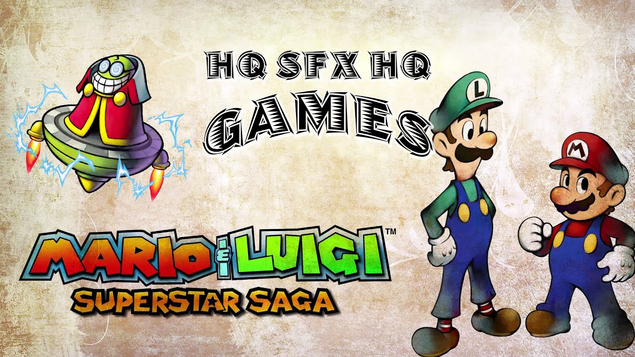 Mario & Luigi   Superstar Saga GBA - Soundeffects