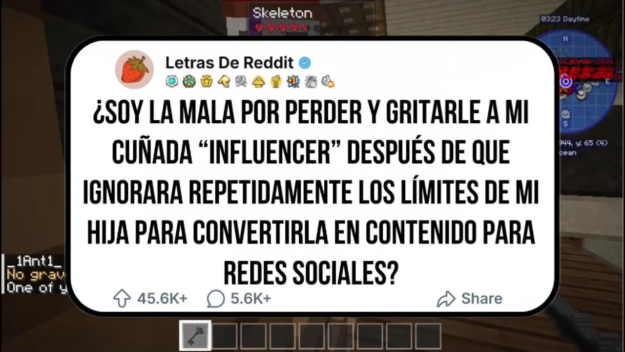 SOY LA MALA POR DECIRLE A MI CUÑADA INFLIENCES QUE NO GRABE A MI HIJA YA LA FAMILIA