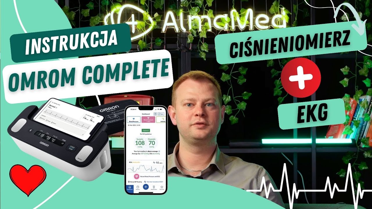 Omron Complete &ndash; Ciśnieniomierz i EKG w jednym | Jak działa i dla kogo?