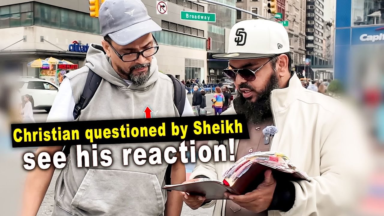 Христианина допрашивает шейх — смотрите на его реакцию! 🤔 | Официальный сайт Усмана ибн Фарука
