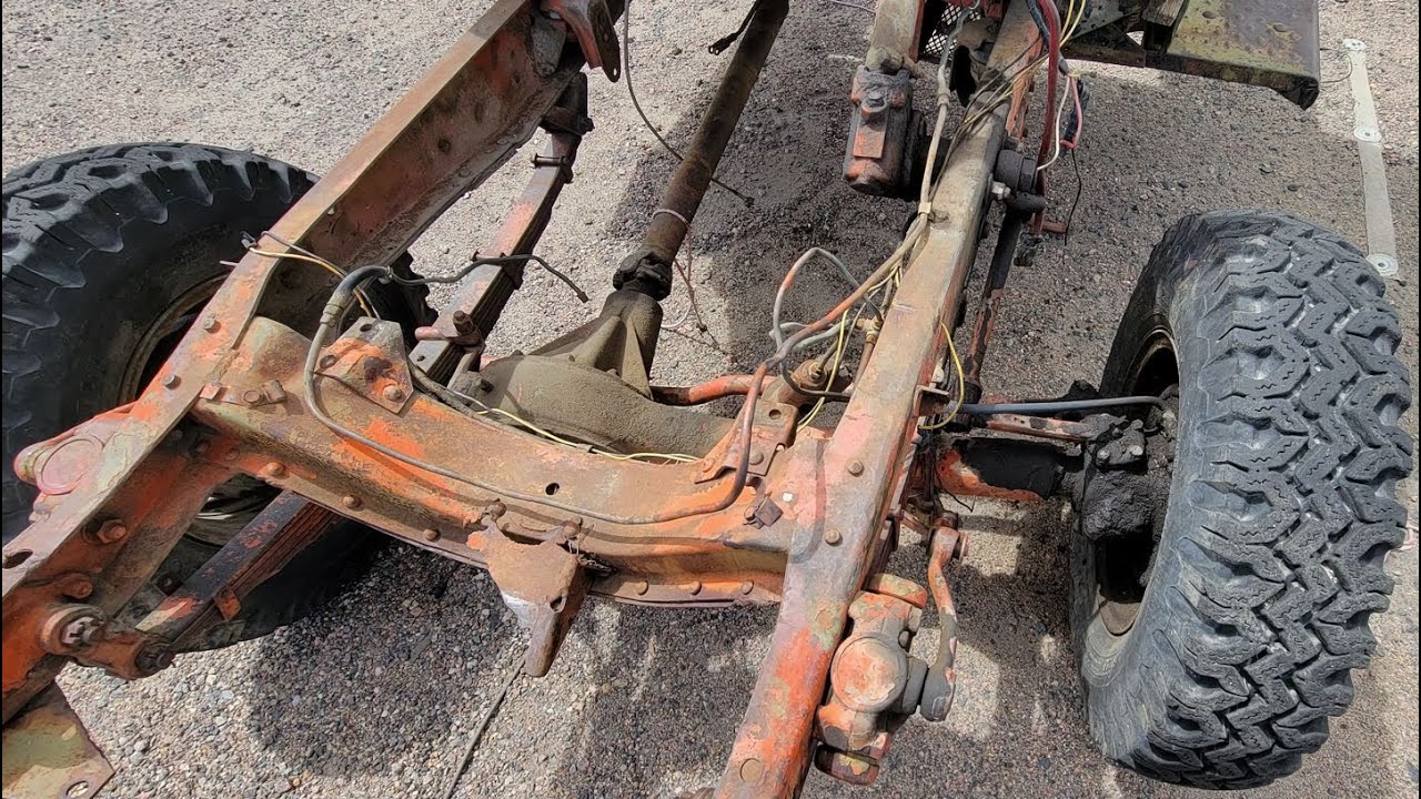 41' Dodge Army Truck Update 11 Chassis