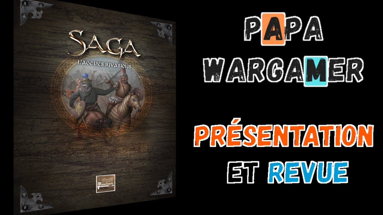 SAGA l'age des invasions - Présentation et revue du livre