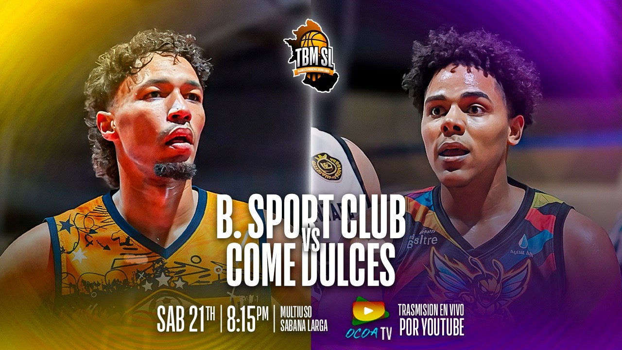 TBM SABANA LARGA SEGUNDO JUEGO SERIE REGULAR  VB. SPORT CLUB VS COME DULCES