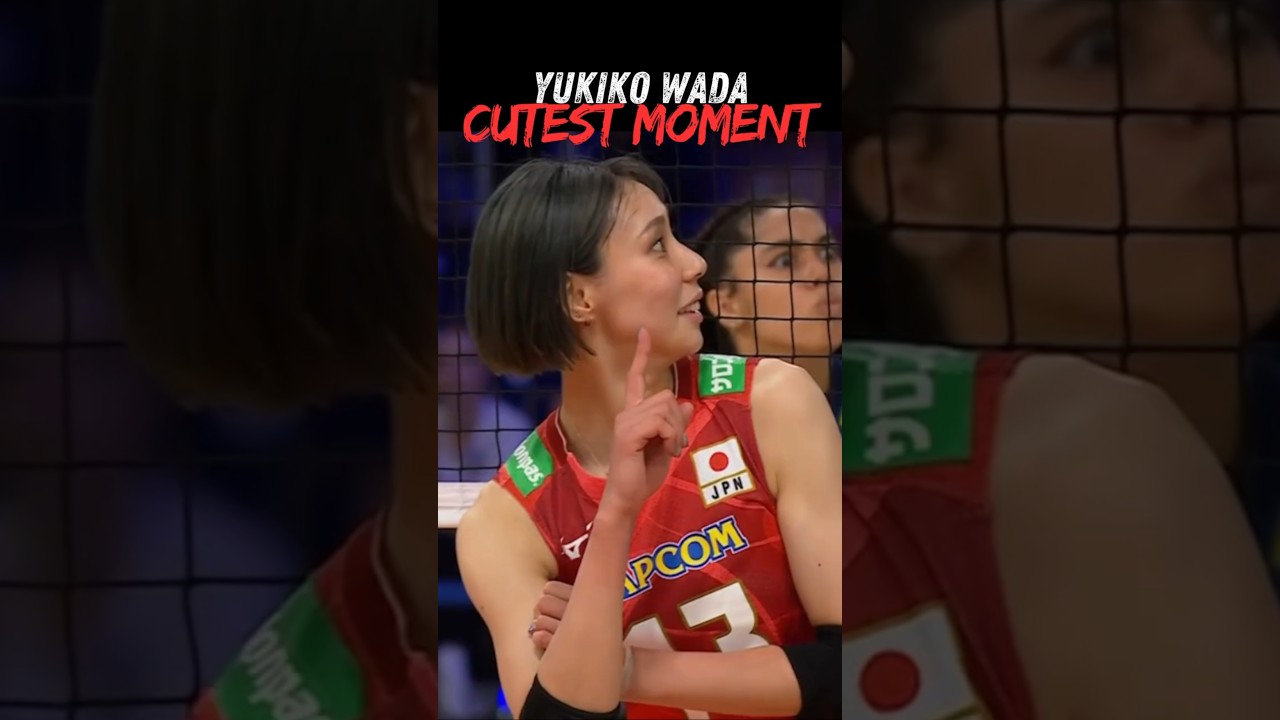 Why is Yukiko Wada so CUTE? 😭😱😍 Let's all say 'AWWW' in the comments  #volleyball