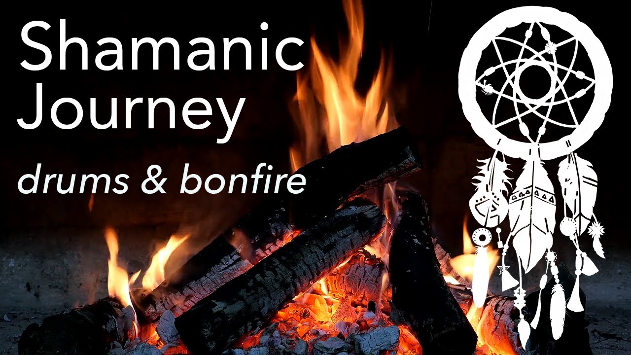 SHAMANIC DRUMS & Bonfire &bull; Activate Your Higher Mind &bull; Shamanic Journey for Trance and Meditation ☮︎