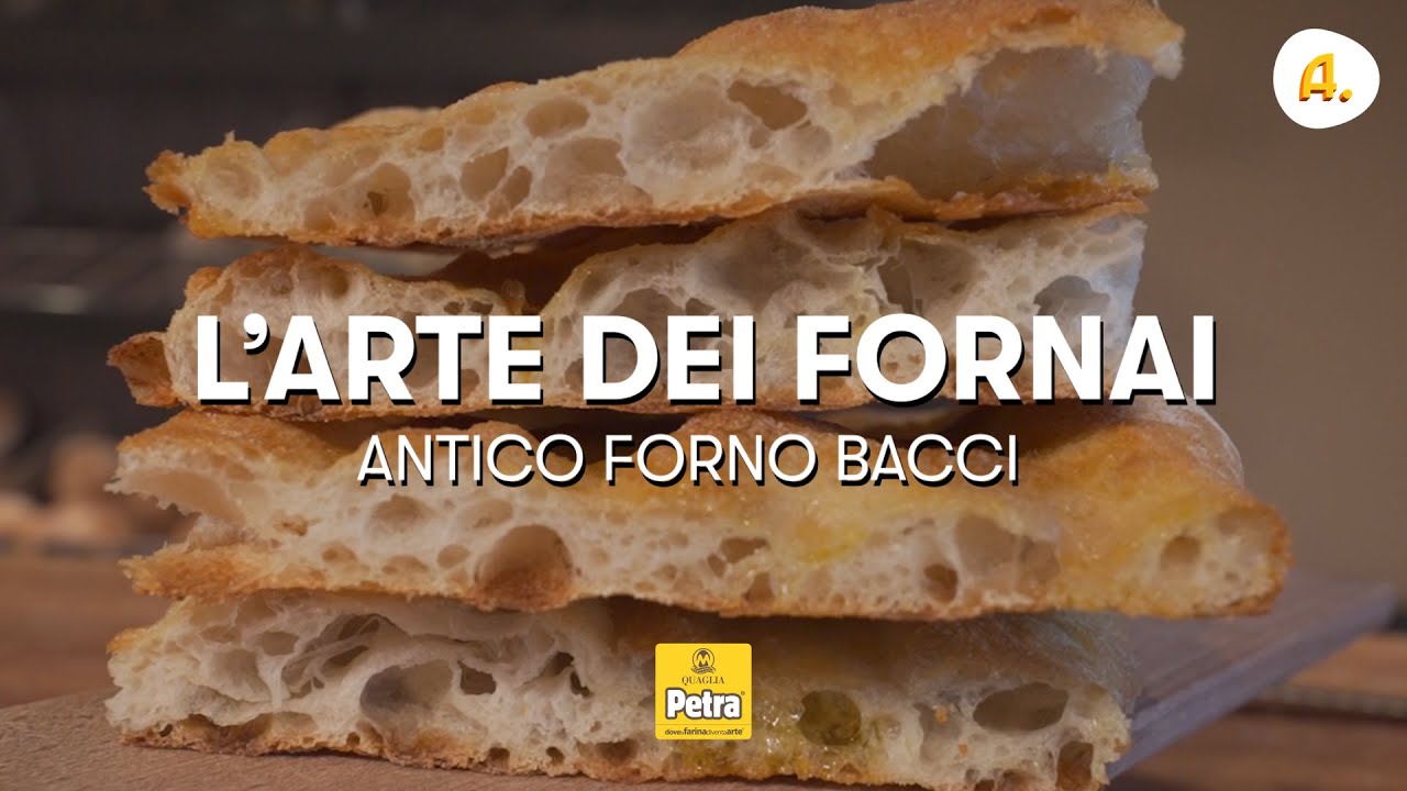 Come si fa la schiacciata all'olio - Forno Antico Forno Bacci