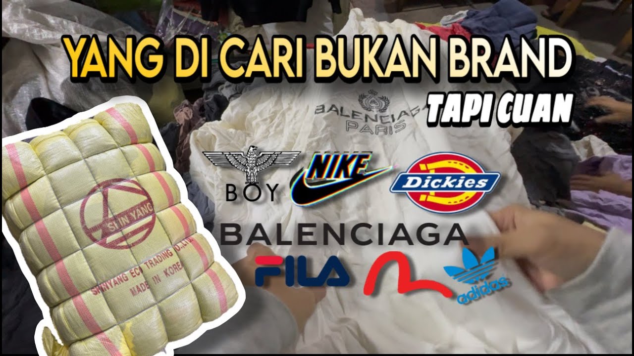 YANG DI CARI CUAN 🤑🤑 #bongkar #thrifting #videoyoutube #cuan #secondbranded