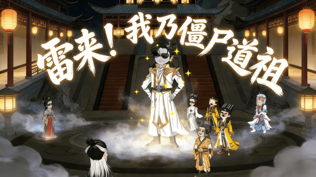 【沙雕漫 | 雷來！我乃殭屍道祖】被青龍寺滅門，小姨用屍王內丹將我復活成殭屍。醒來後我不怕陽光，還能吞噬符咒法術。當益陽宗修士來抓我，我反手一道天雷劈下：”聽說你們克殭屍？巧了，我專剋天師！“