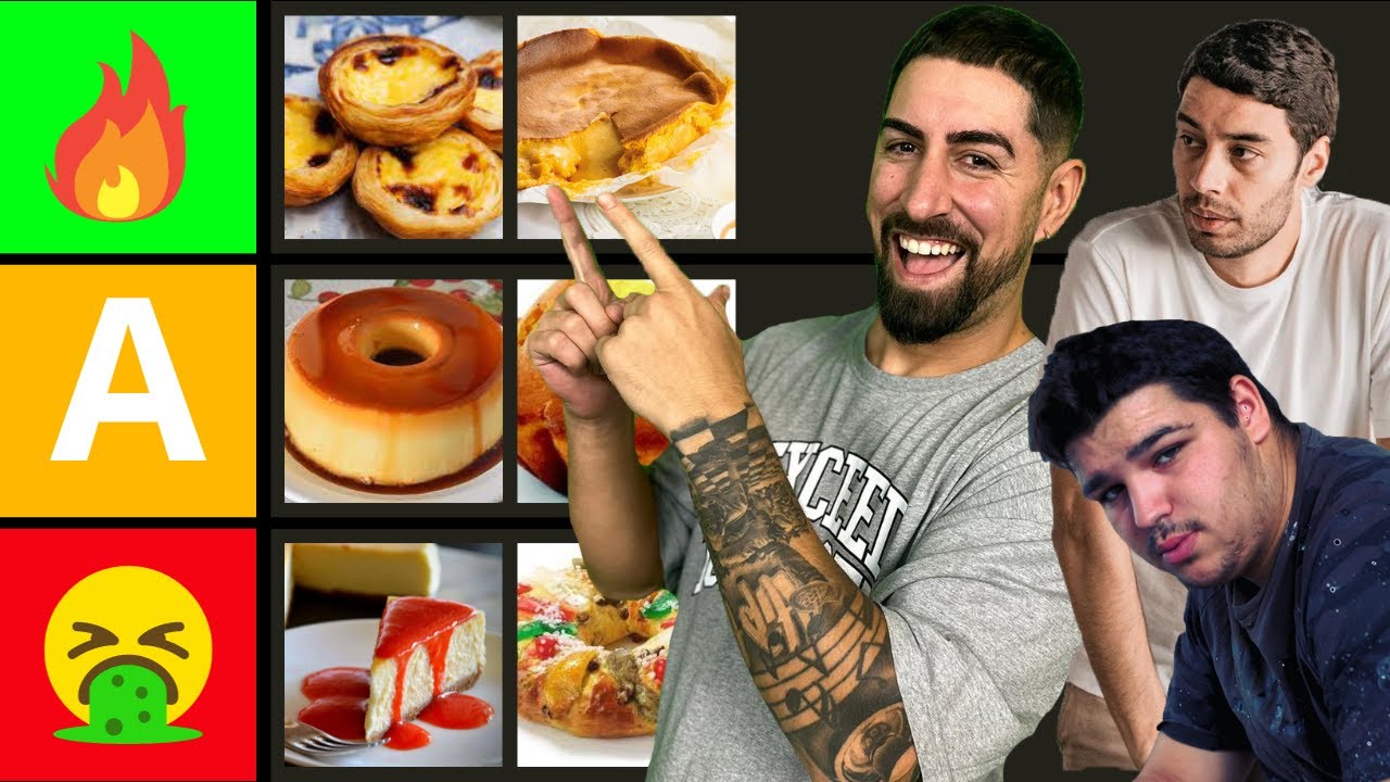 Possessivo DAVID e GARCIA fazem TIER LIST de SOBREMESAS