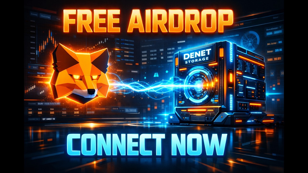 Аирдроп хранилища Denet &mdash; как подключить кошелек MetaMask | Полное руководство по выполнению зада...