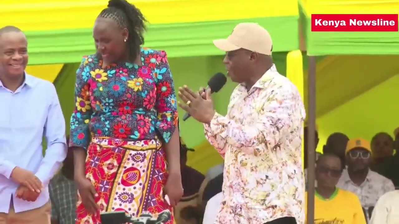 Listen to MP Owen Baya Short remarks in Lunga Lunga after Aisha Jumwa dared her in Kilifi
