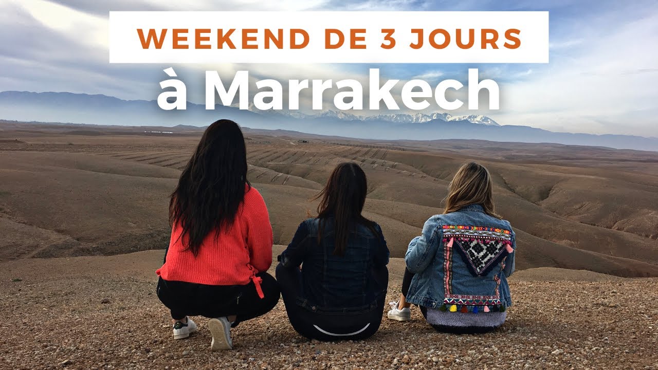 3 jours à Marrakech : Medina, souk, Jardin Majorelle et désert d'Agafay