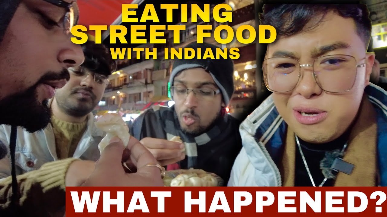EATING STREET FOOD WITH LOCALS IN INDIA! I WILL LEAVE MANALI NOW!!