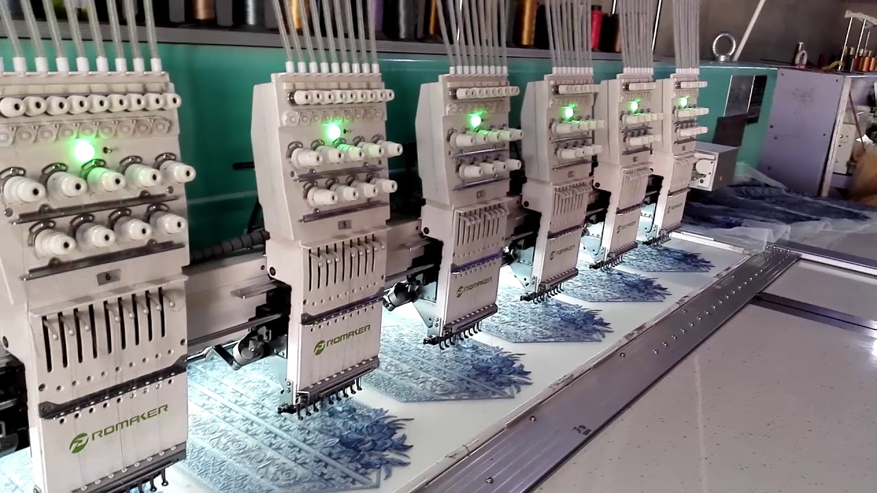 Promaker new model the world's best embroidery machine
