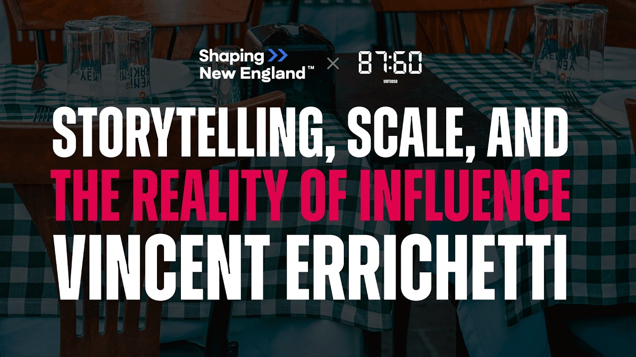 Storytelling, Scale, & the Reality of Influence | Vincent Errichetti