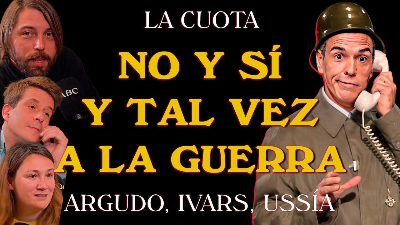 Soto Ivars: ESPAÑA NO VA A LA GUERRA PORQUE ALLÍ NO ESTÁN PARA CHISTES | La Cuota x 06