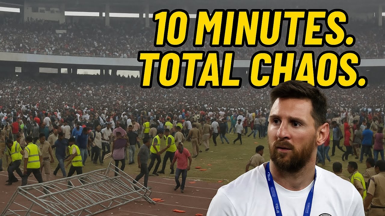Live #lionelmessi Messi Kolkata Event Chaos 😱 | Stadium Broken, Messi Stayed Only 10 Minutes