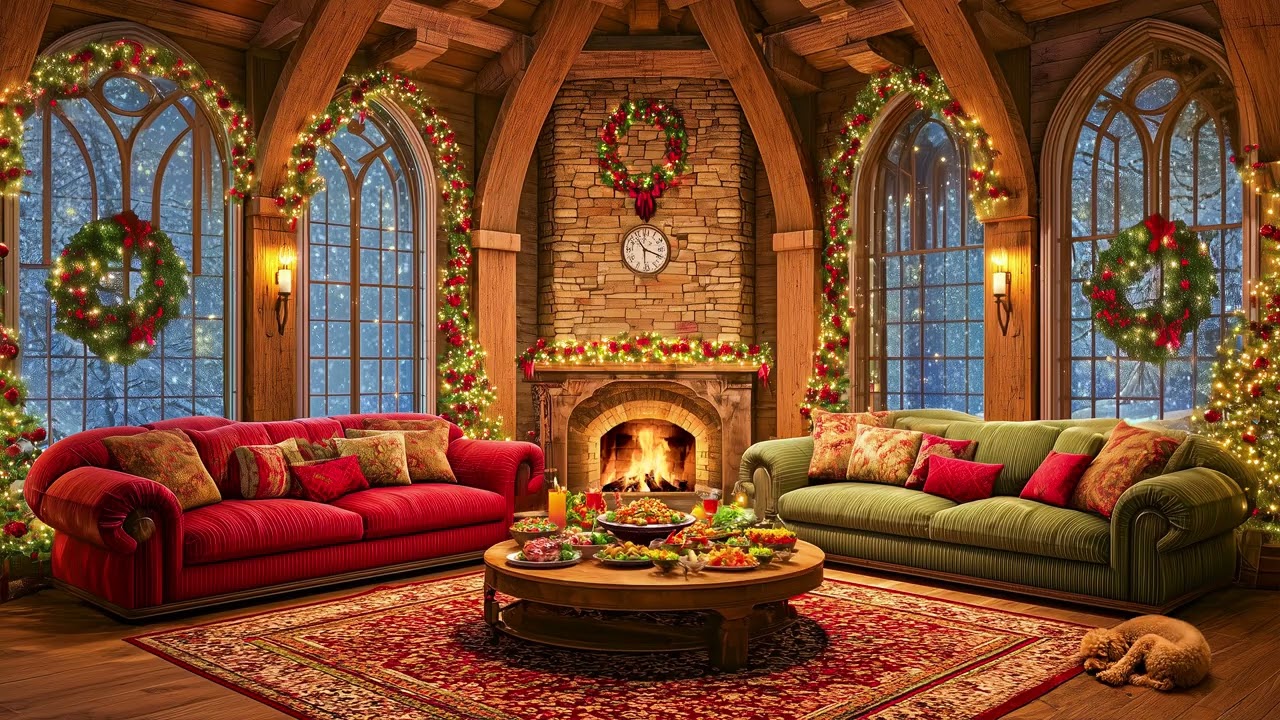 Piano Music Accompanied By Warm Jazz Piano Firelight 🎹 Calm Emotions Gently 🔥 Continuous Listening