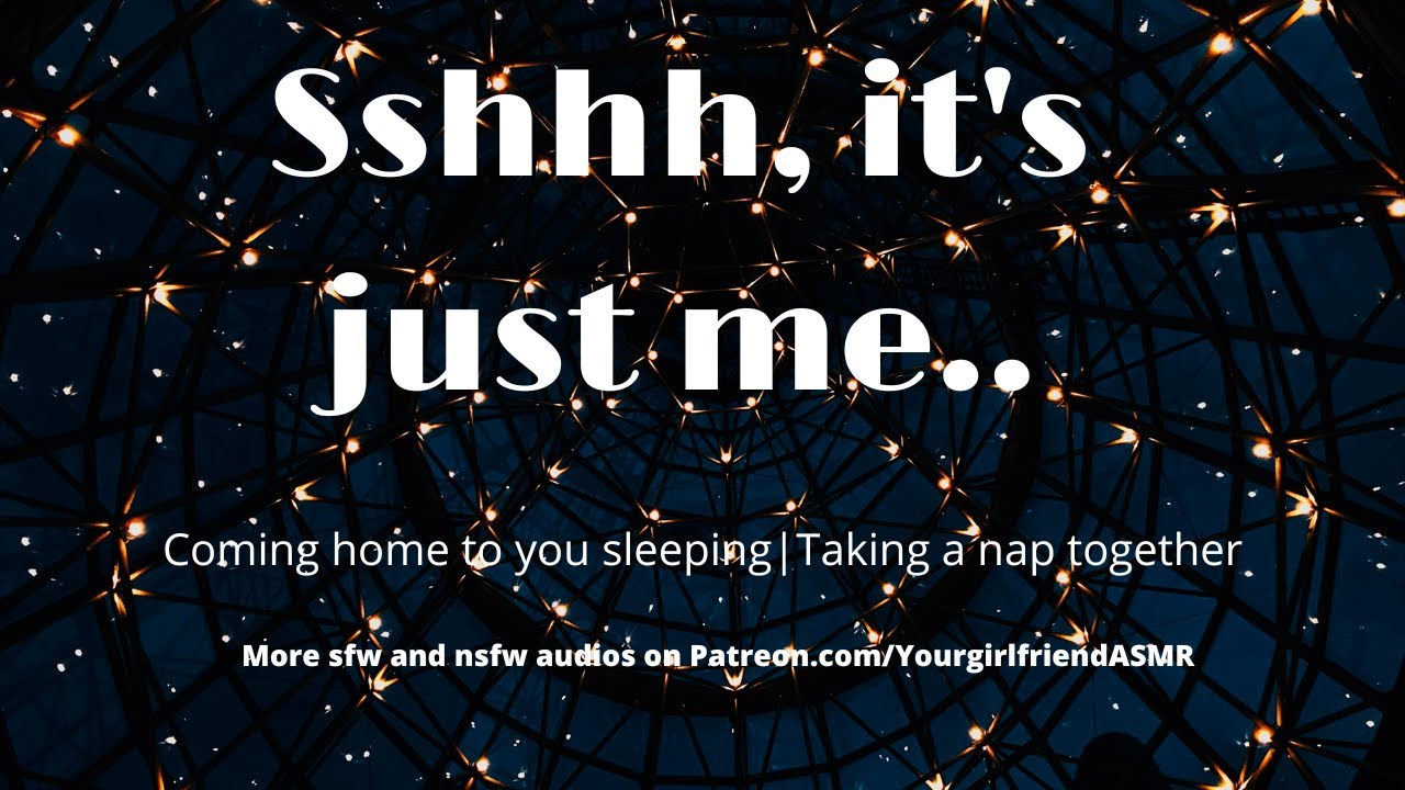 ASMR| Ssshhh, it's just me [Coming home to you sleeping] [Girlfriend Roleplay]