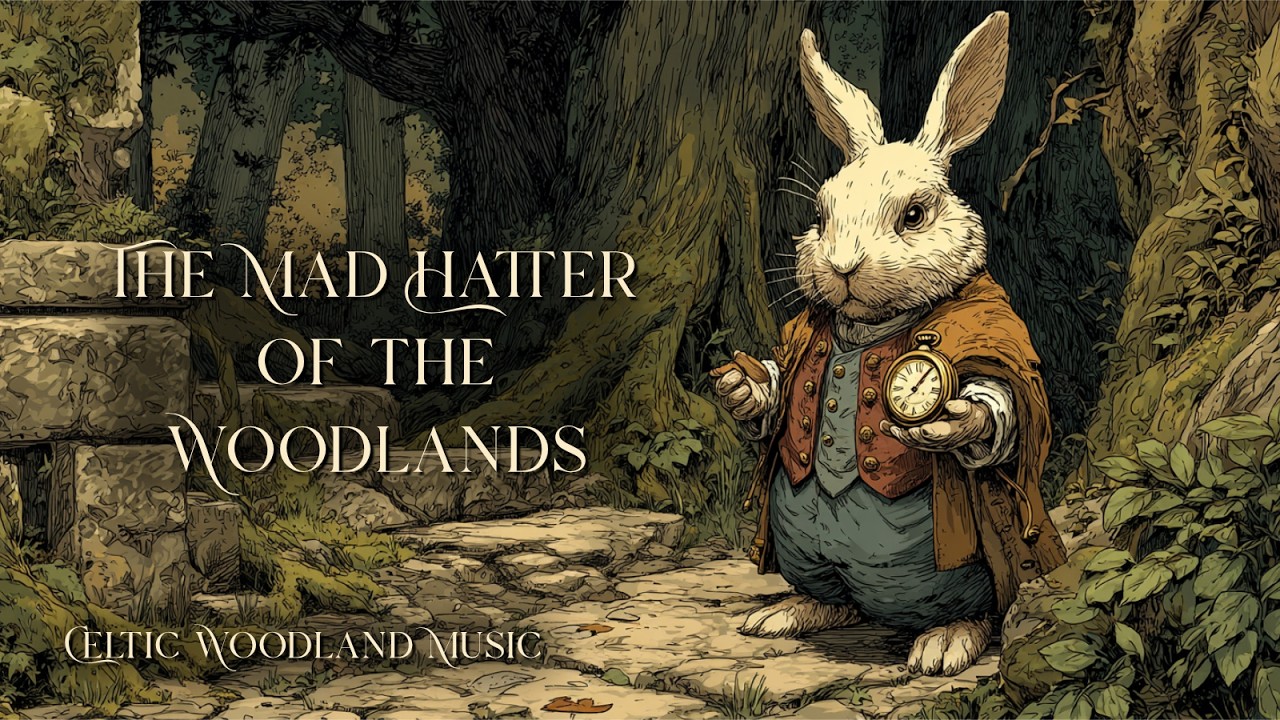The Mad Hatter of the Woodlands ☕🌿 | Calm Fantasy Forest Ambience & Storybook Music
