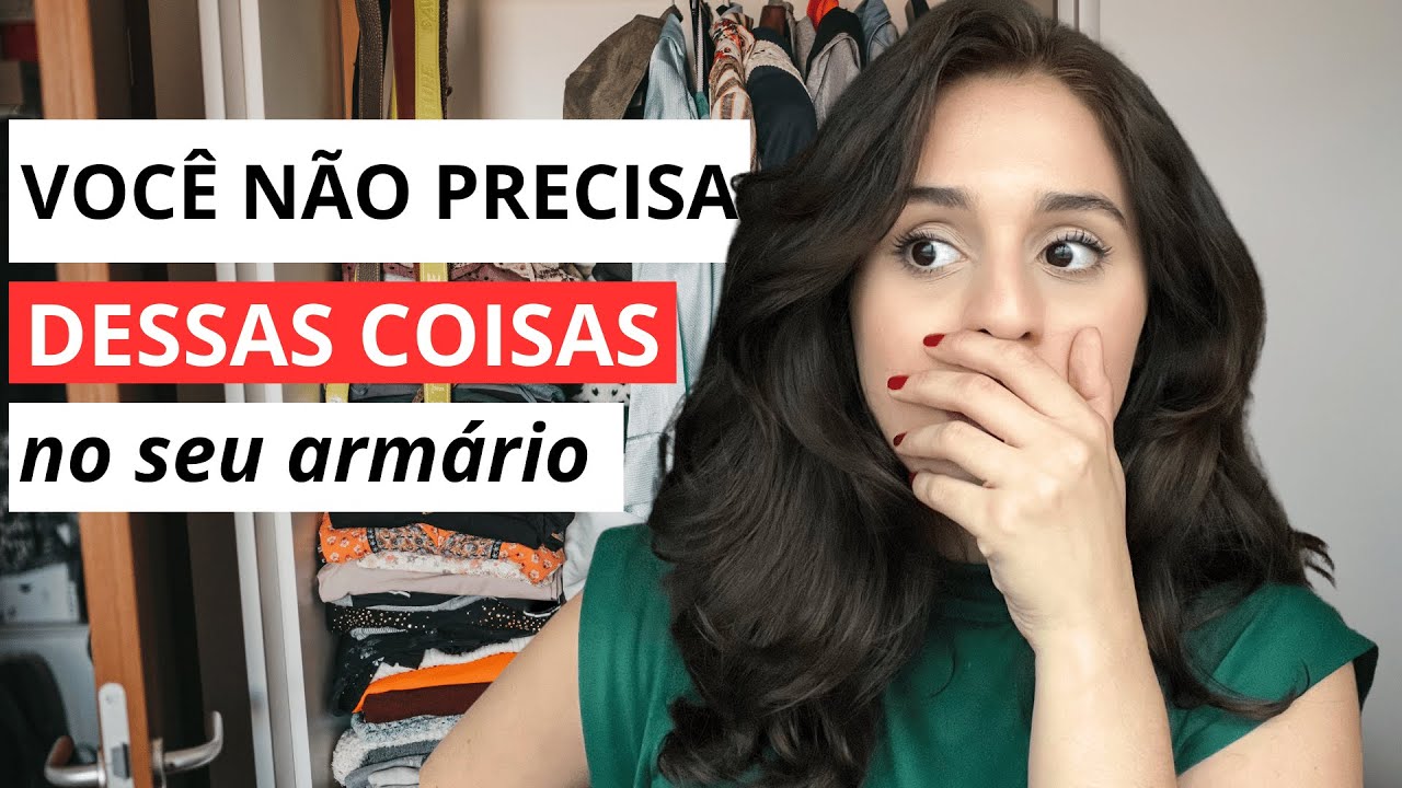 9 ITENS DO SEU ARMÁRIO PARA DESAPEGAR HOJE | Minimalismo no guarda-roupa