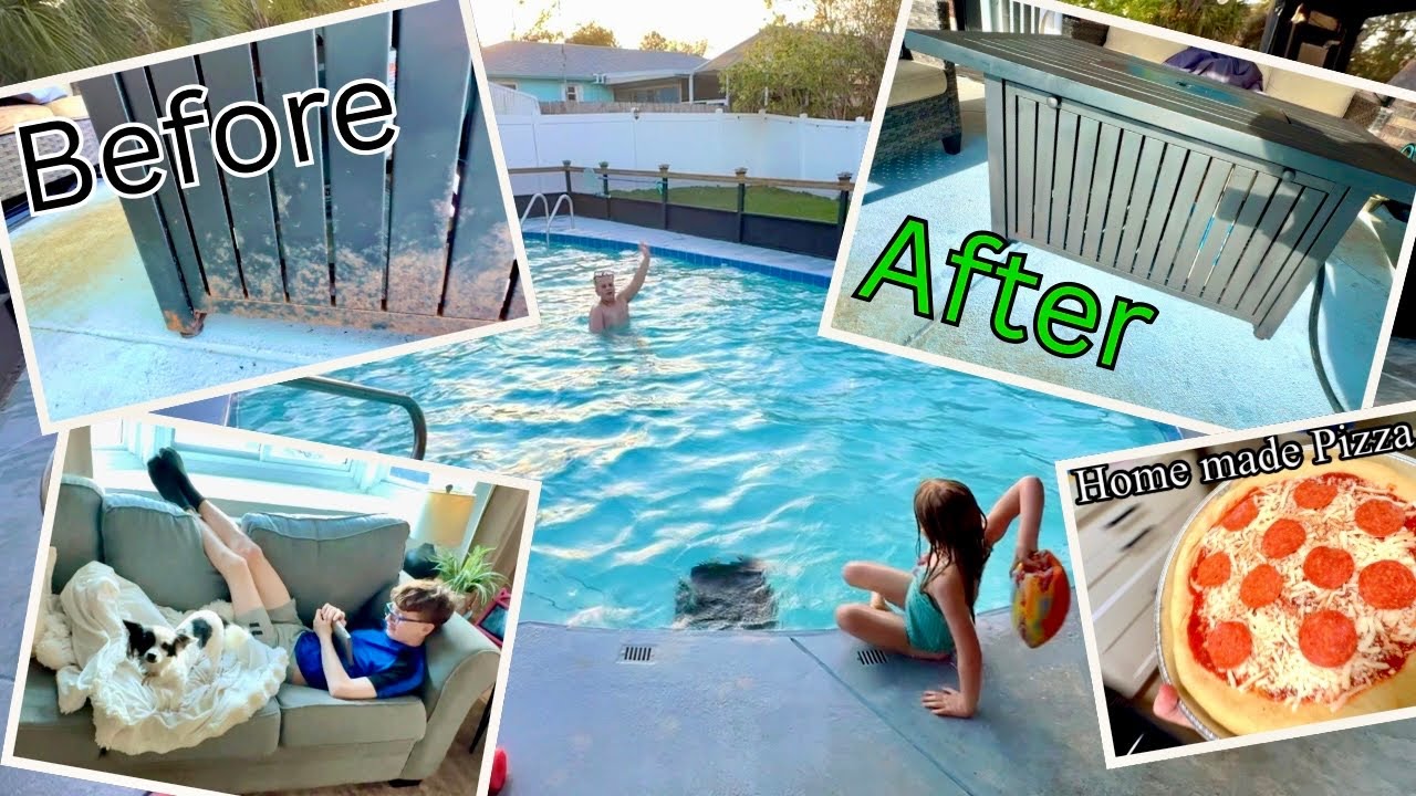 It’s Already Pool Weather in Florida! ☀️ Spring Break Prep + Pizza Night | Family Vlog