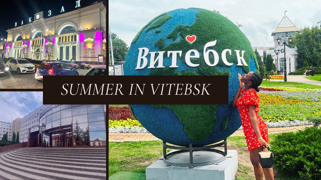 MY TRIP TO VITEBSK 🥳 | Got lost in a forest 🥲 | Visited VSMU & snuck into the hostel 🤭 |Summer 23