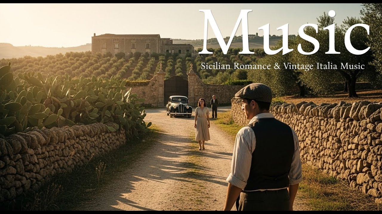 Vintage Italian Film Music | Romantic & Dramatic Sicilian Soundtrack