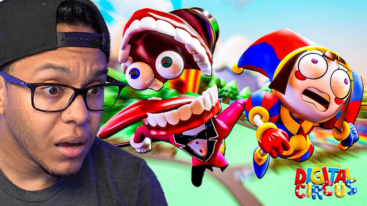 Reacting to The Amazing Digital Circus for the FIRST TIME