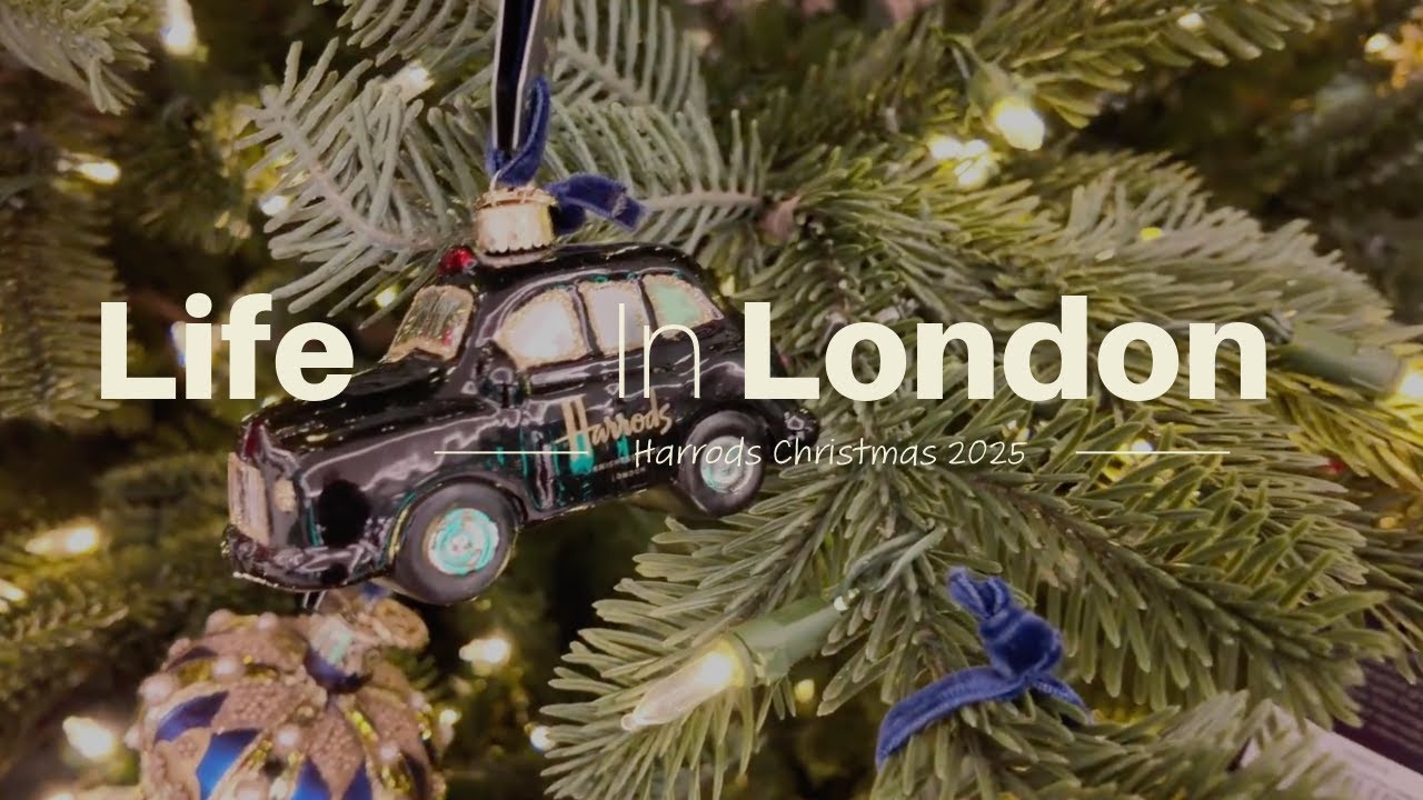 Harrods Christmas | Explore the Store’s Magical Holiday Make-over ✨