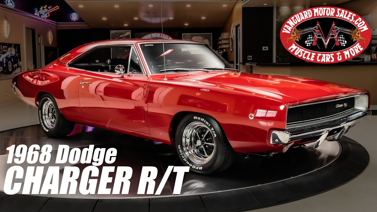 1968 Dodge Charger RT For Sale Vanguard Motor Sales 