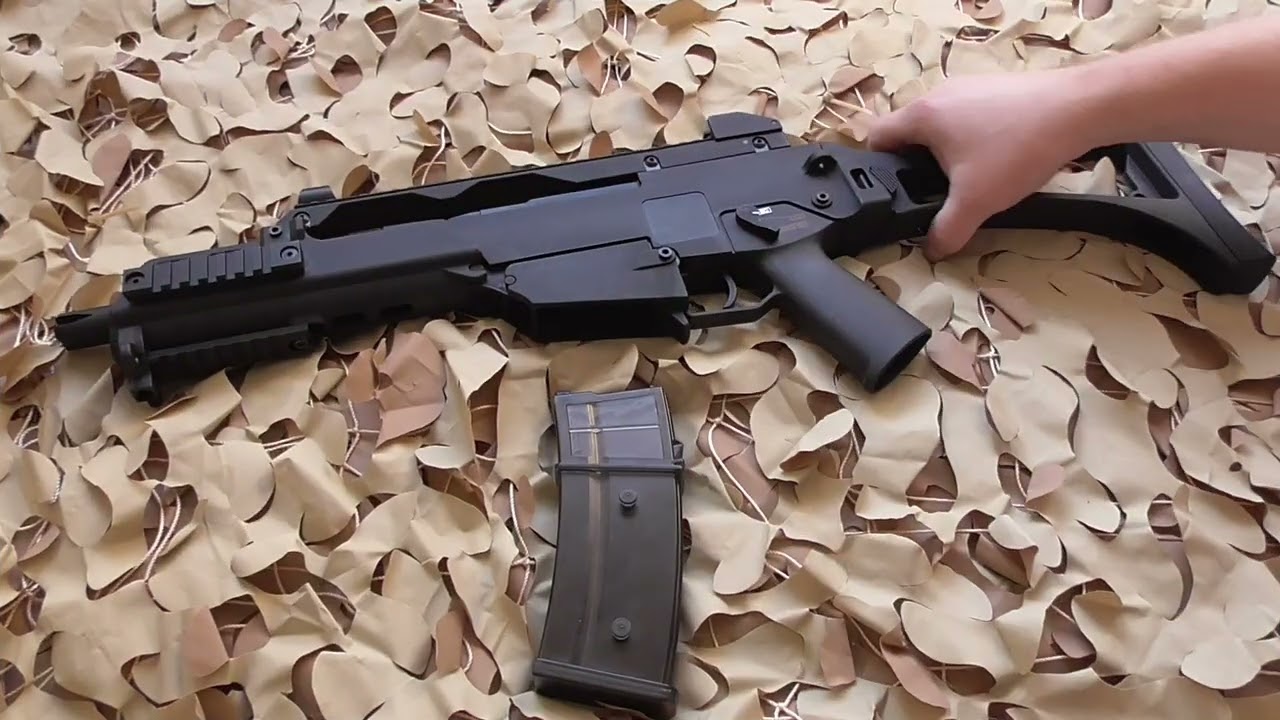 Army Armament R36 (G36 ) gas GBB & chrono.