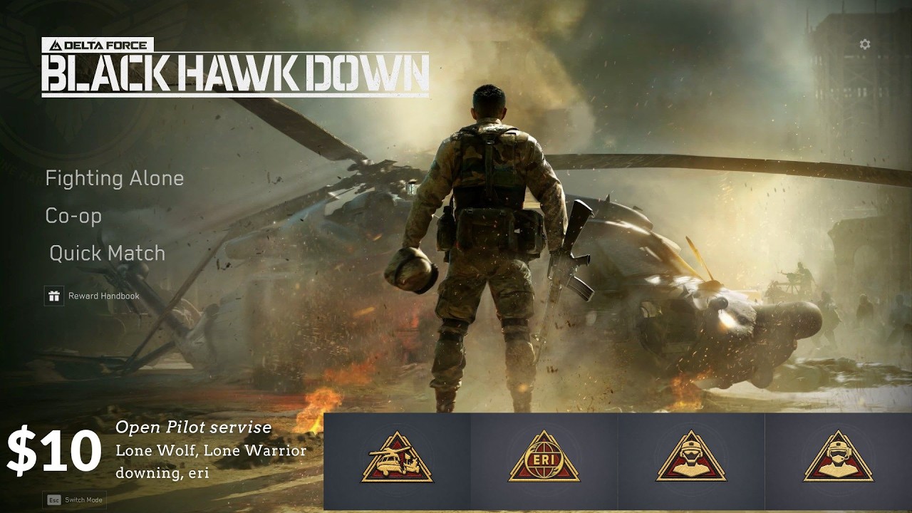 Black Hawk Down | Solo Campaign Delta Force (2026)