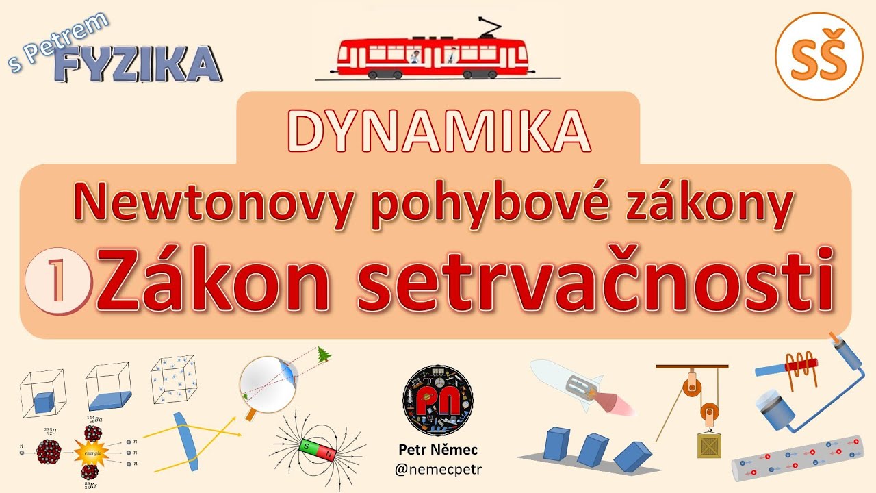 1. pohybový zákon (zákon setrvačnosti) - fyzika SŠ